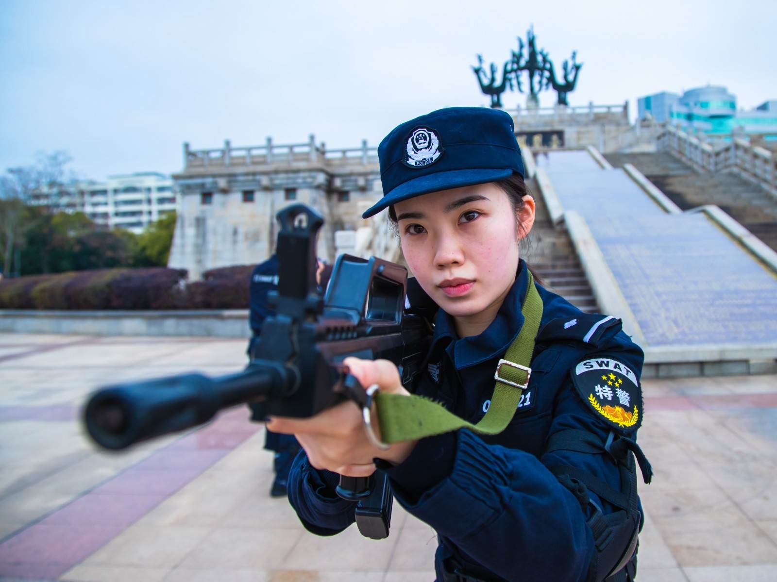 女特警形象图片