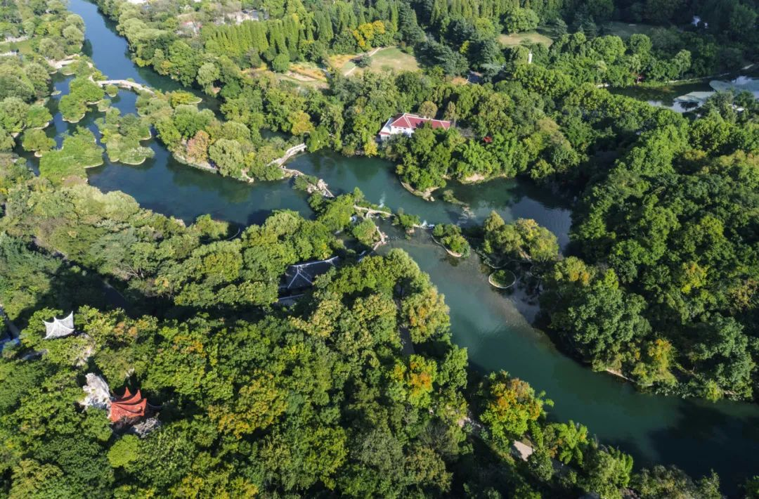 十里河滩湿地公园图片